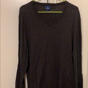 Old Navy Dark Grey V Neck Sweater